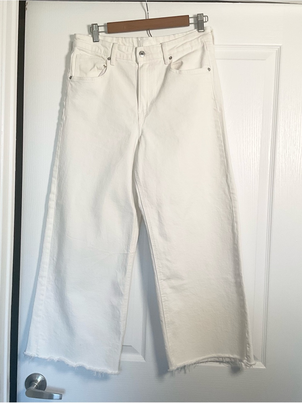 H&M White Denim Jeans